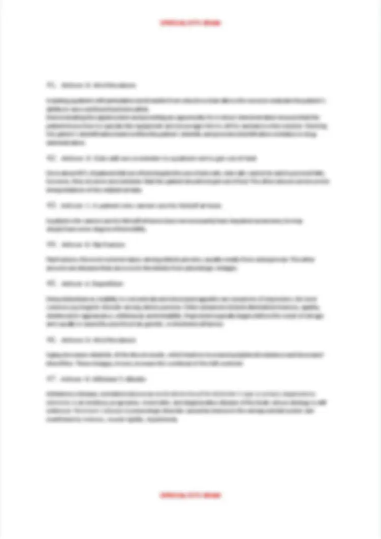 Fundamentals of Nursing Exam 2: Practice Questions and Answers | Exams ...