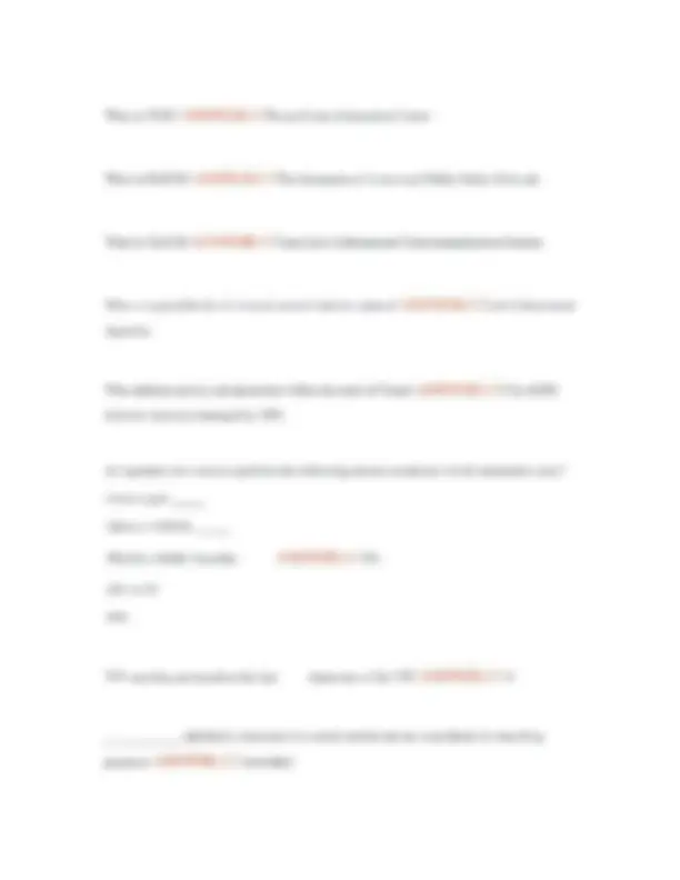 TCIC/NCIC Review Exam with Questions and Answers | Exams Criminal ...