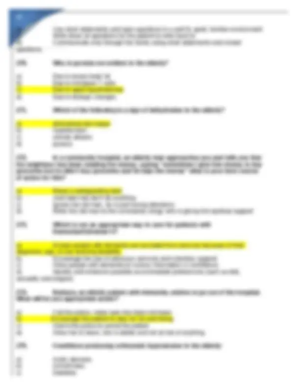 Nmc Cbt Exams Questions And Answers For Nurses And Midwives Exams