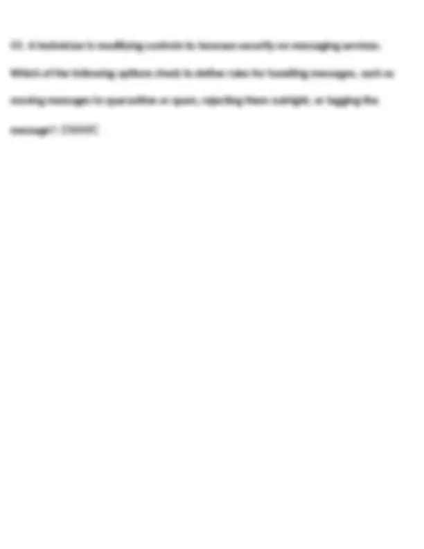 COMPTIA SECURITY+ SY0-701 - DOMAIN 4.0 SECURITY OPERATIONS REVISION ...
