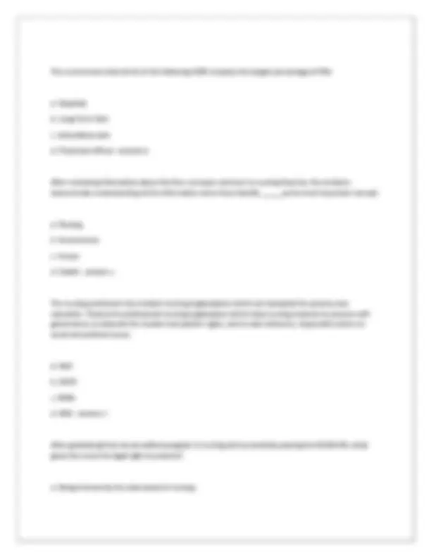 NURS 100 FINAL EXAM LATEST 2024/2025 ACTUAL EXAM 100 QUESTIONS AND ...