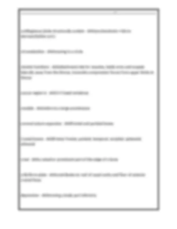 IUPUI ANATOMY LECTURE EXAM 2 2023-2024. QUESTIONS & CORRECT, VERIFIED ...