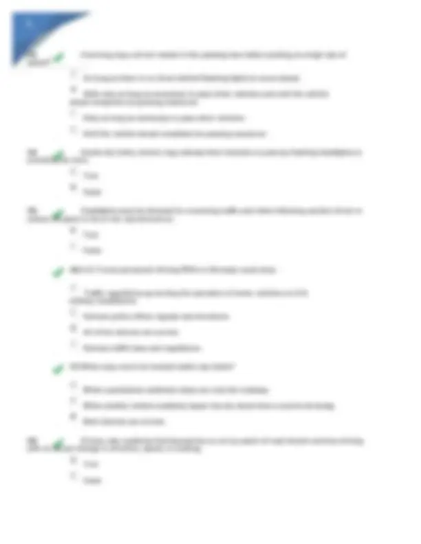 Driver Test Complete Drivers Test Complete Exam Questions and Answers | Exams Nursing | Docsity