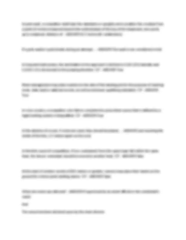 TRACK AND FIELD EXAM QUESTIONS AND ANSWERS (WITH SOLUTIONS 2024 2025 ...