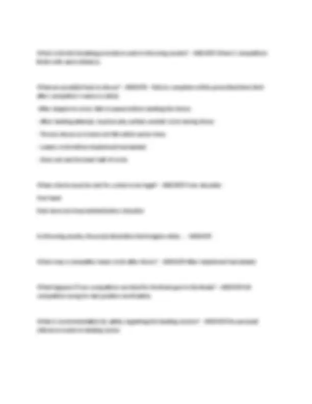 TRACK AND FIELD EXAM QUESTIONS AND ANSWERS (WITH SOLUTIONS 2024 2025 ...