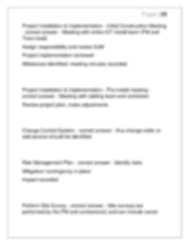 Telecommunications Project Management (TPM) Exam Preparation Guide ...