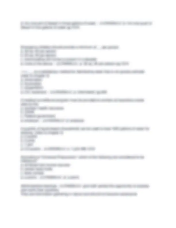 NEHA Exam Chapter 2 & 4: HAZWOPER, ICS, NIMS, & Disaster Response ...