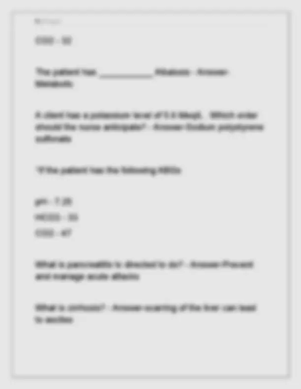 NSG223/NSG 223 FINAL EXAM MEDICAL SURGICAL NEWEST 2025 ACTUAL EXAM ...