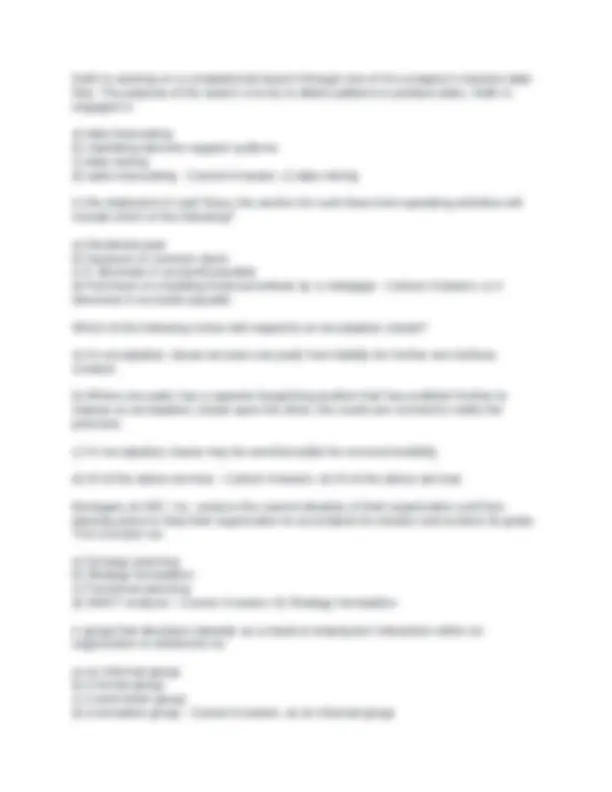 ETS Major Field Test (Practice Test) Bachelor's Degree in Business ...
