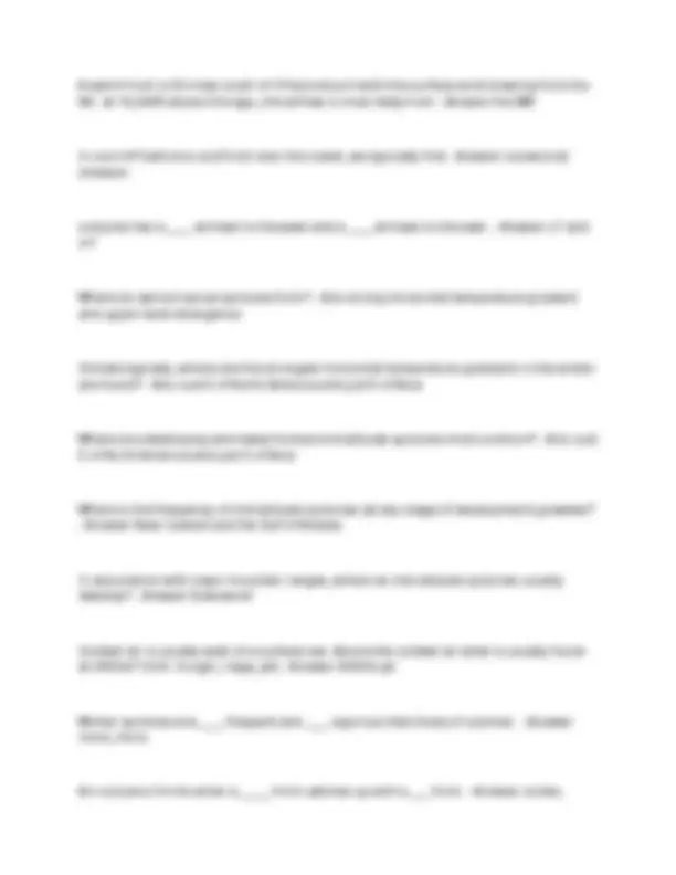 WX 301 Exam 2 Questions and Answers: Meteorology and Weather ...