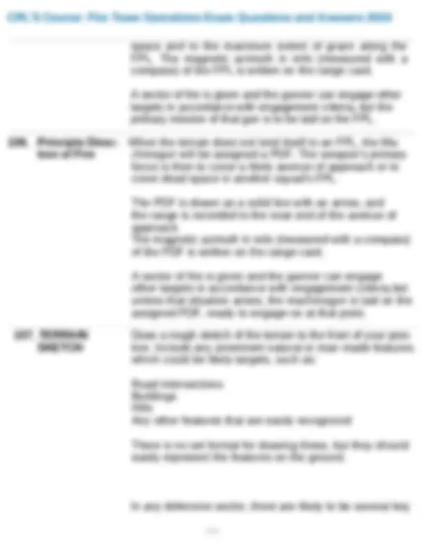 CPL'S Course Fire Team Operations Exam Questions and Answers 2024 ...