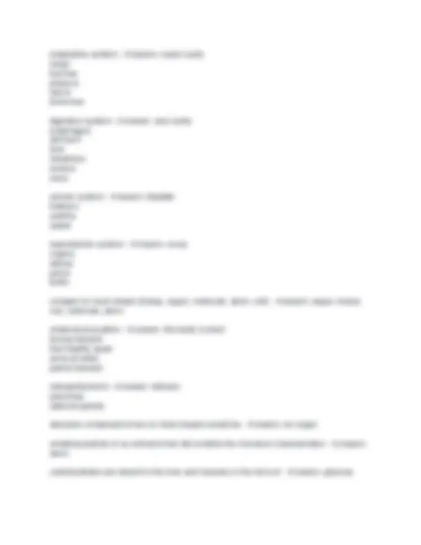 Anatomy 1 Final Exam with 100% Correct Answers: A Comprehensive Review ...