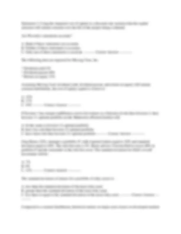 CFA Level 1 Exam Practice Questions with Answers and Rationale | Exams ...