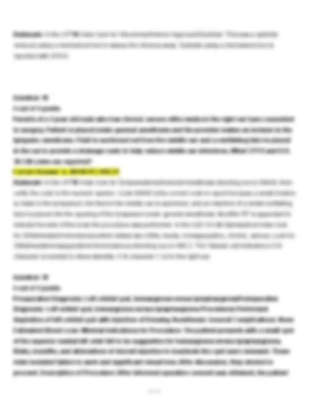 AAPC CPC Chapter 15 Exam /spring 2025 /ACTUAL exam with verified ...