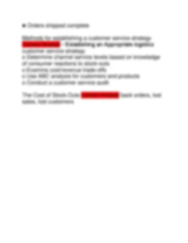LOGISTICS MANAGEMENT FINAL EXAM 2025 ACTUAL EXAM QUESTIONS AND CORRECT ...
