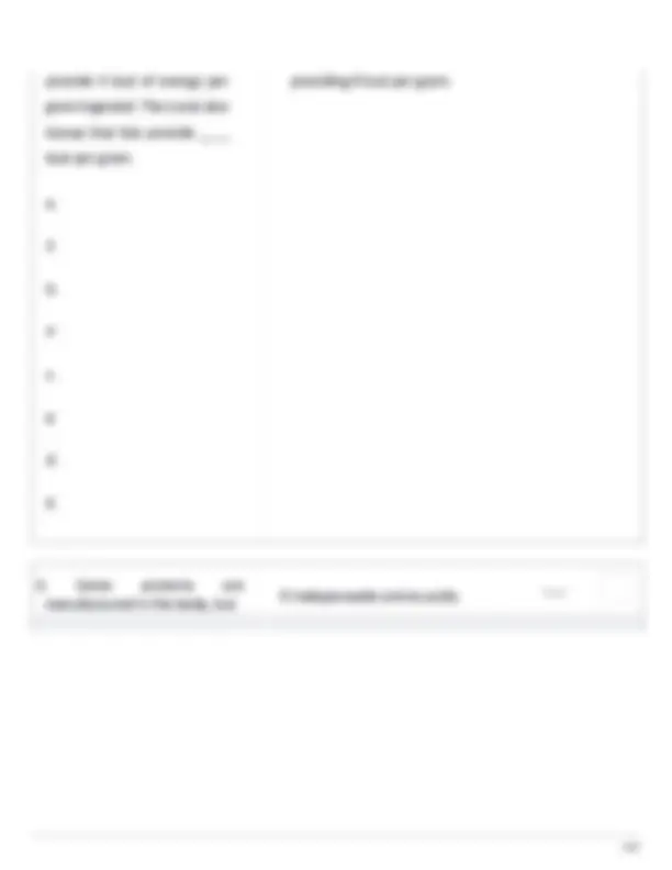 Food and Nutrition Final Exam 2025-2026. Questions with correct and ...