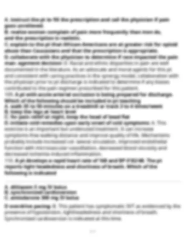 PCCN QUESTIONS AND ANSWER UPDATED VERSION FULLY REVISED LATEST VERSION ...