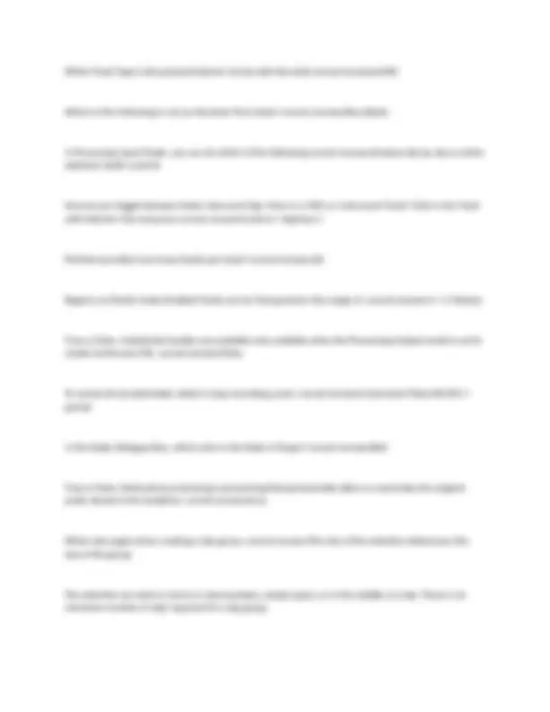 Pro Tools 110 Final Full Exam Exams Nursing Docsity