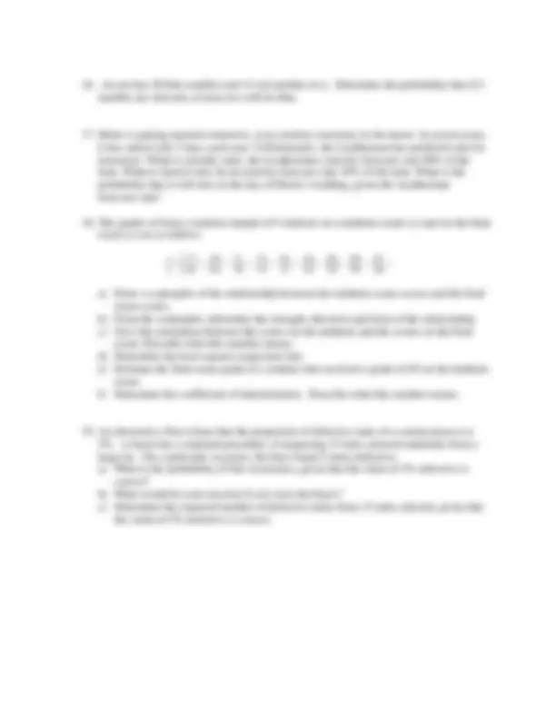 Test 1 Review MATH 3339 | Study Guides, Projects, Research Statistics ...