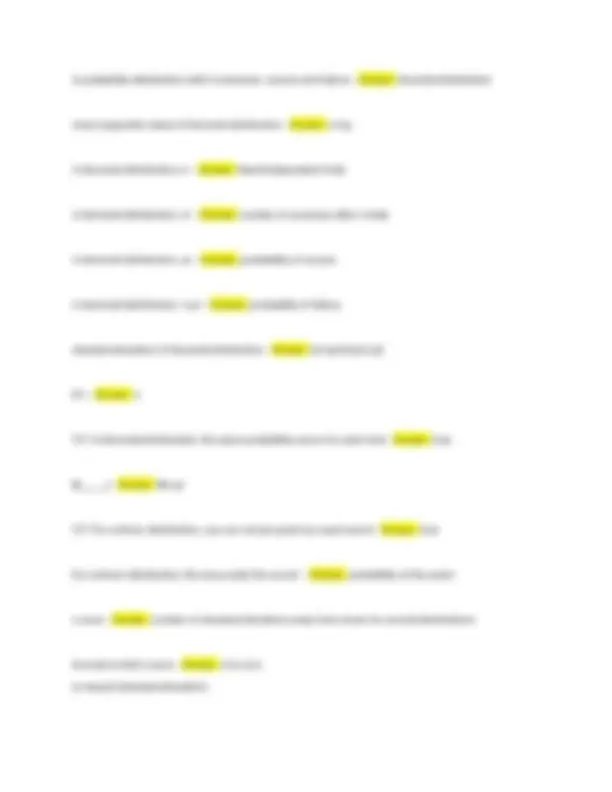 STA 2023 Exam 1: Questions and Solutions with Explanations | Exams ...
