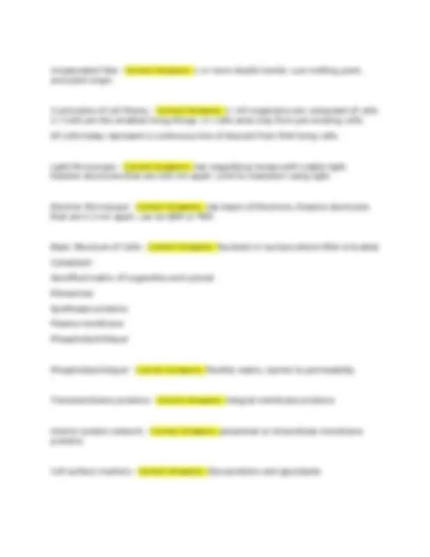 Biology 121 Study Guide: Exam Questions with Complete Solutions | Exams ...