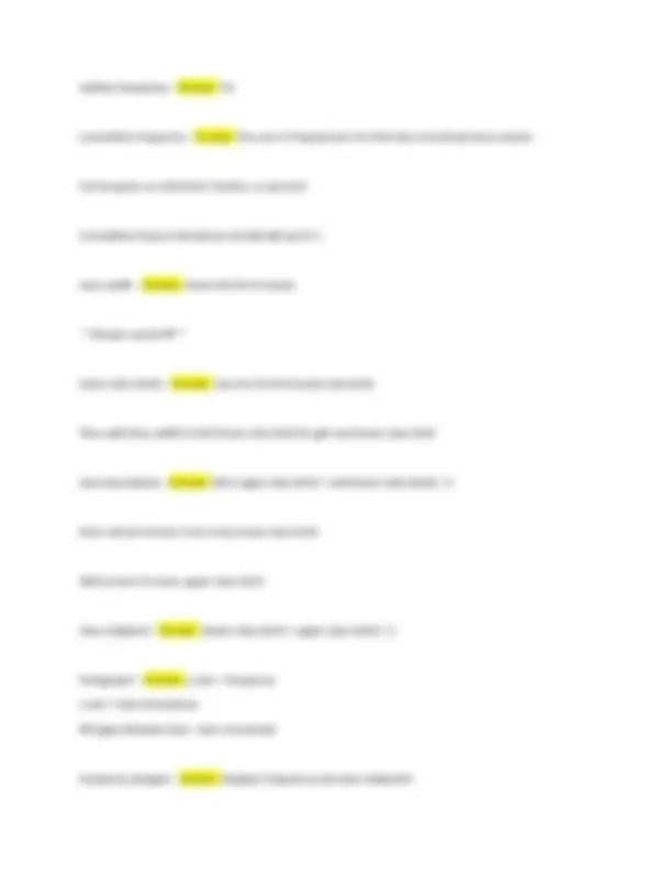 STA 2023 Final Exam: Questions and Solutions | Exams Statistics | Docsity