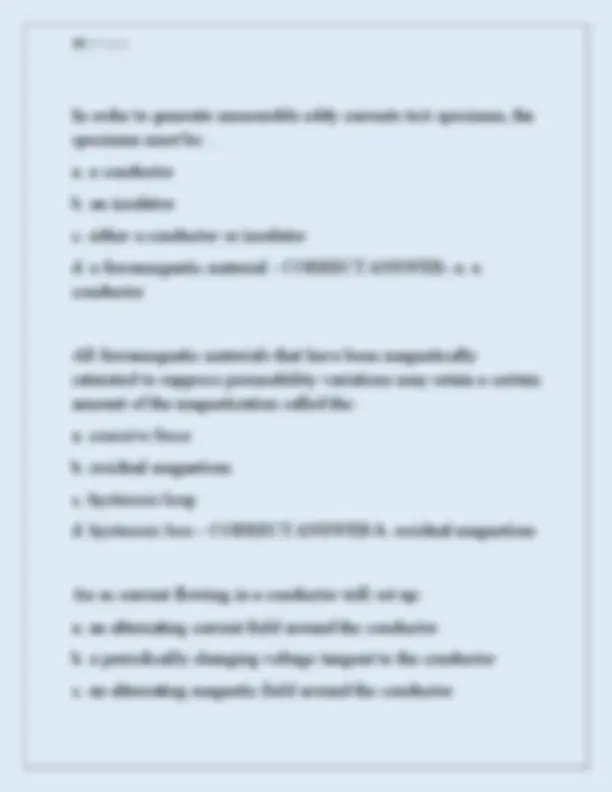 ET ASNT LEVEL I EXAM NEWEST 2025 ACTUAL EXAM COMPLETE 100 QUESTIONS AND ...
