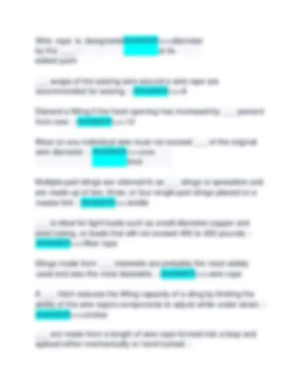 UA RIGGING EXAM QUESTIONS WITH COMPLETE SOLUTIONS GUARANTEED PASS BRAND ...