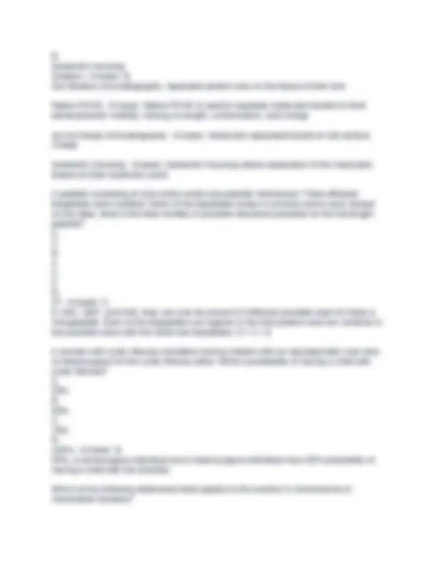 AAMC Exam 4 FL Review Questions and Answers with complete solutions ...