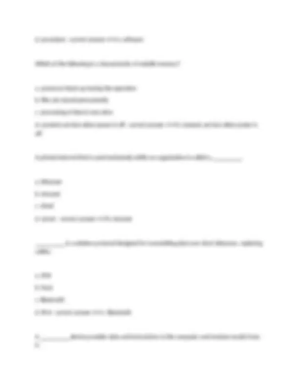 FMIS Final Exam Review (2025 updated) questions with complete solutions ...