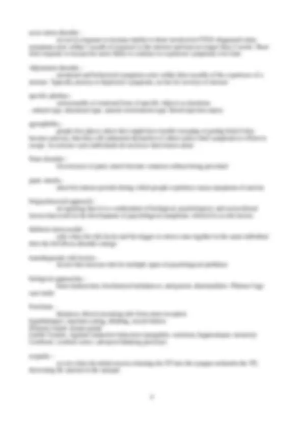 Abnormal Psychology: Chapters 1-5 - Key Concepts and Theories | Exams ...