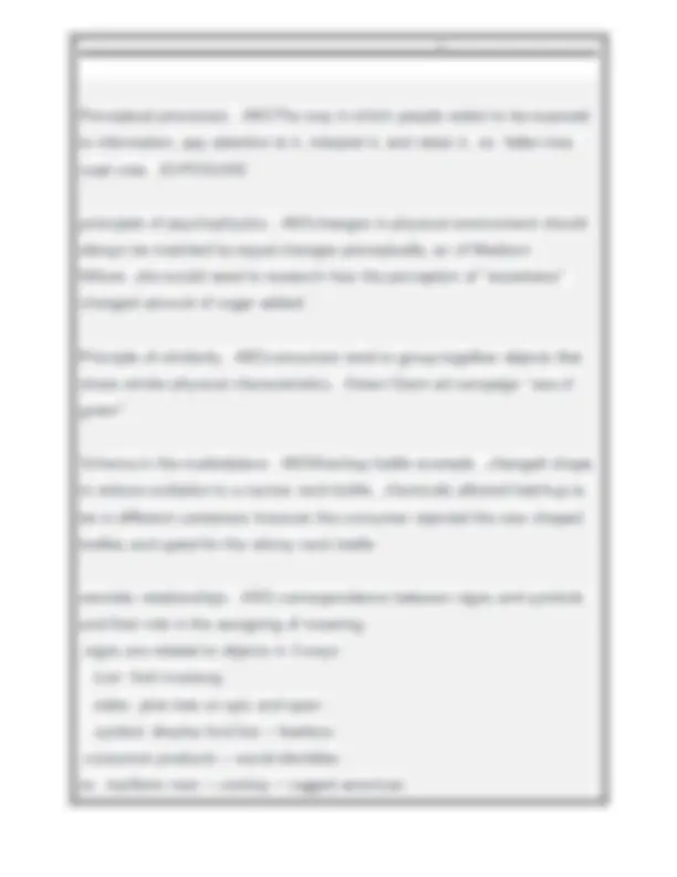 Consumer Behavior: Final Exam Questions and Answers | Exams Consumer ...