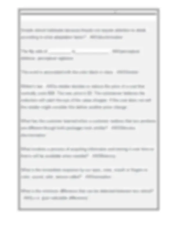 Consumer Behavior: Final Exam Questions and Answers | Exams Consumer ...