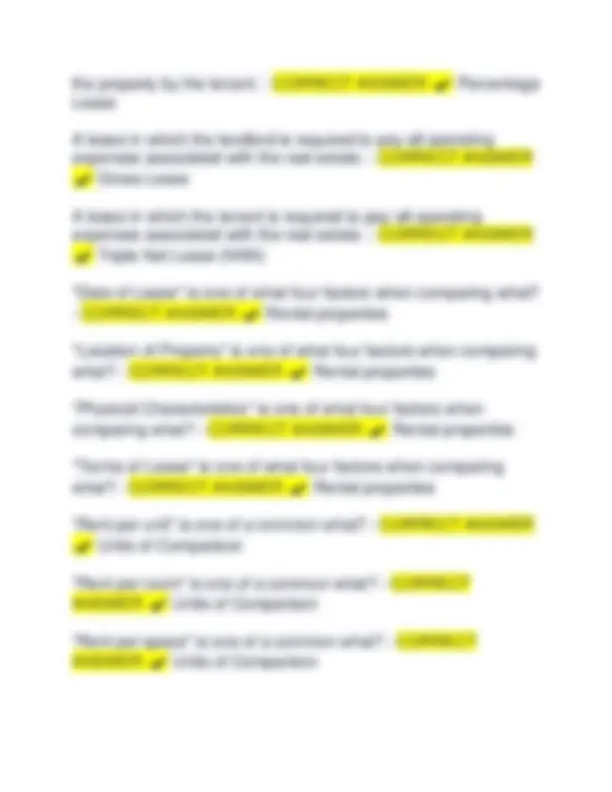 IAAO 102 Exam 2024-2026: Complete Solutions (100 Q&A) | Exams Nursing ...