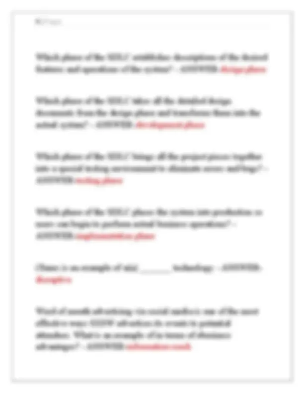 IS 303 FINAL EXAM NEWEST 2025 ACTUAL EXAM COMPLETE 100 QUESTIONS AND ...