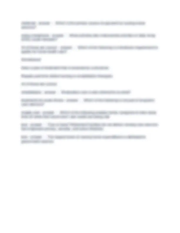Hsa Questions HSA Final Exam Quizzes Questions with Solutions | Exams Advanced ...