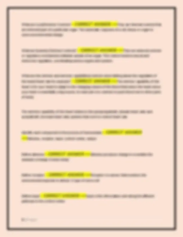 Phso Example Letters PHSO LECTURE EXAM #1 NEWEST 2025 ACTUAL EXAM COMPLETE QUESTIONS AND ...