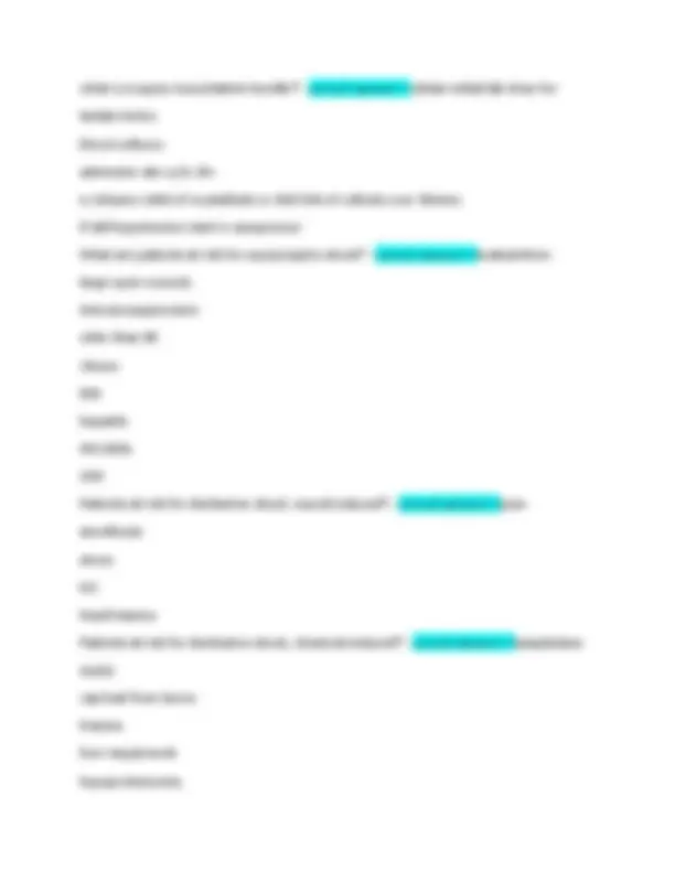 NUR 265 EXAM 3 LATEST UPDATE 2025 200 QUESTIONS AND VERIFIED ANSWERS ...