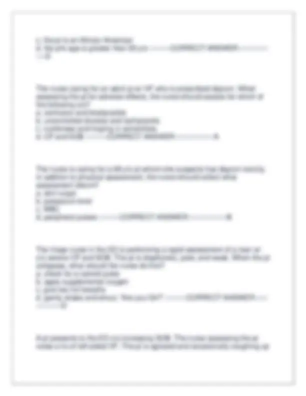 NSG 4100 EXAM 3 LATEST EXAM 2025 | ALL QUESTIONS AND CORRECT ANSWERS ...