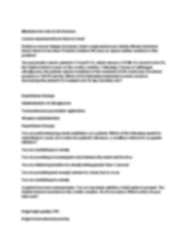 ACLS Pre-Course Self-Assessment Exam With Complete Solution 2024-2025 ...