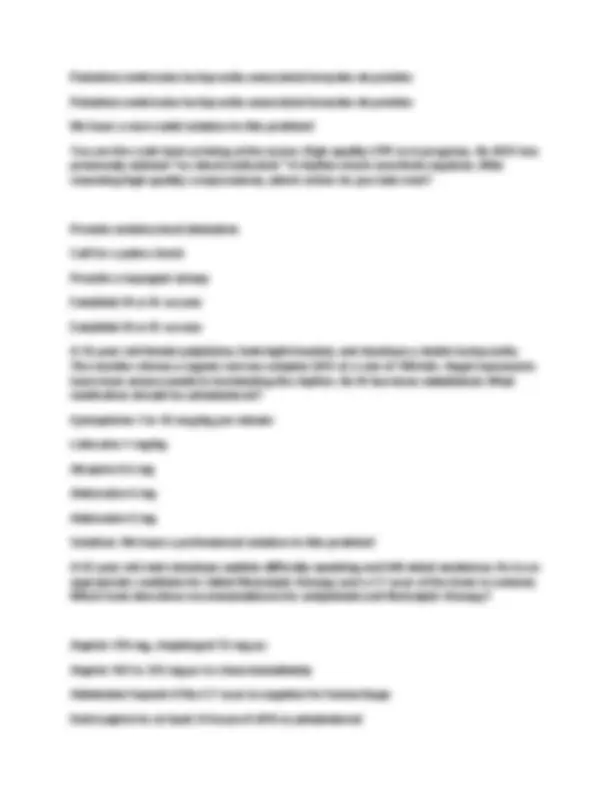 ACLS Pre-Course Self-Assessment Exam With Complete Solution 2024-2025 ...