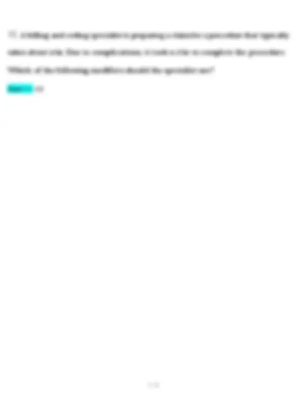 NHA CBCS Exam Questions and Verified Answers (2024 2025) 100% NHA CBCS Exam Questions and Verified Answers (2024 2025) 100%