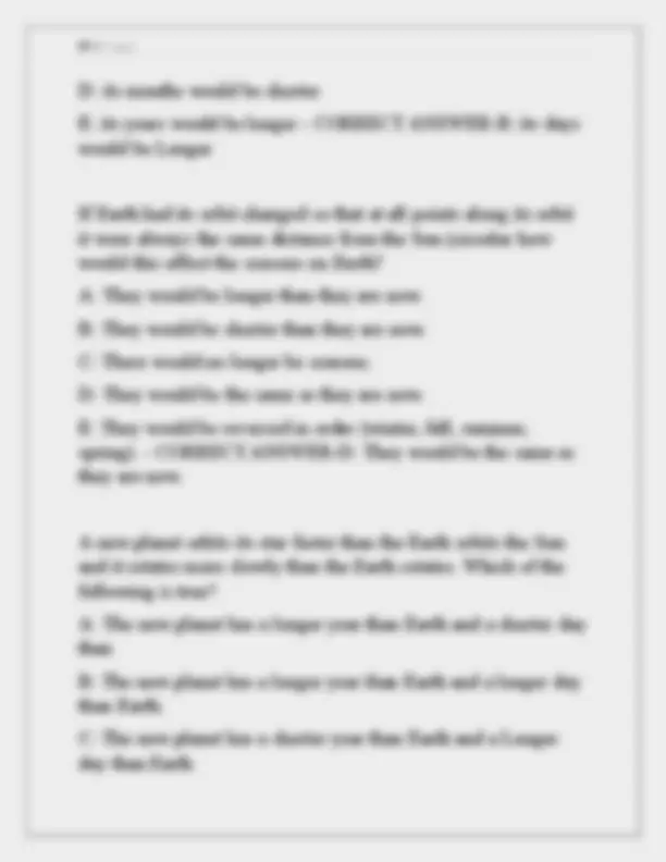 ASTRO 1 EXAM 1 NEWEST 2025 ACTUAL EXAM COMPLETE 100 QUESTIONS AND ...