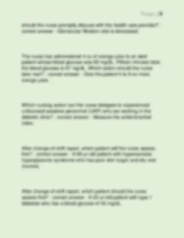 HONDROS NURSING 212 EXAM 3 2025: REAL VERIFIED QUESTIONS & CORRECT ...