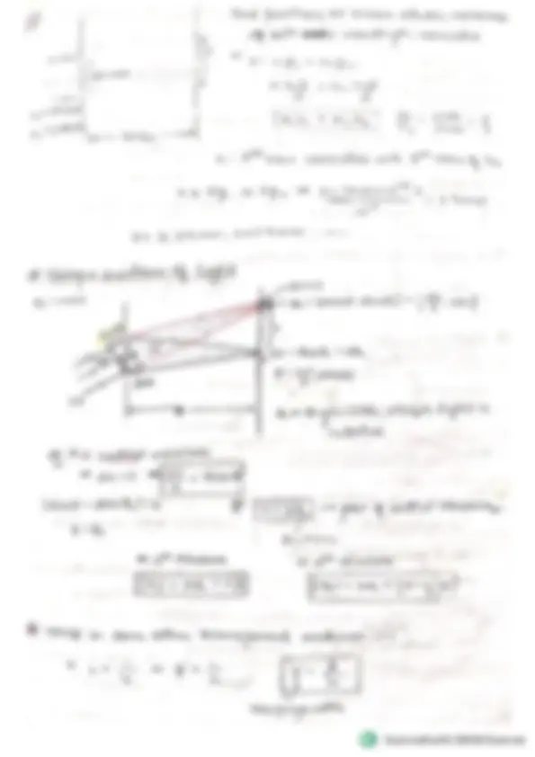Wave Optics JEE Advanced notes | Study notes Physics | Docsity