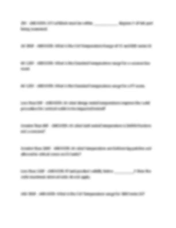 API 653 EXAM QUESTIONS AND ANSWERS 2025 | Exams Engineering | Docsity