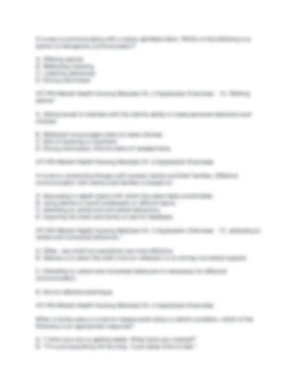 ATI RN MENTAL HEALTH ONLINE PRACTICE 2024-2025 A AND B WITH NGN 200 ...