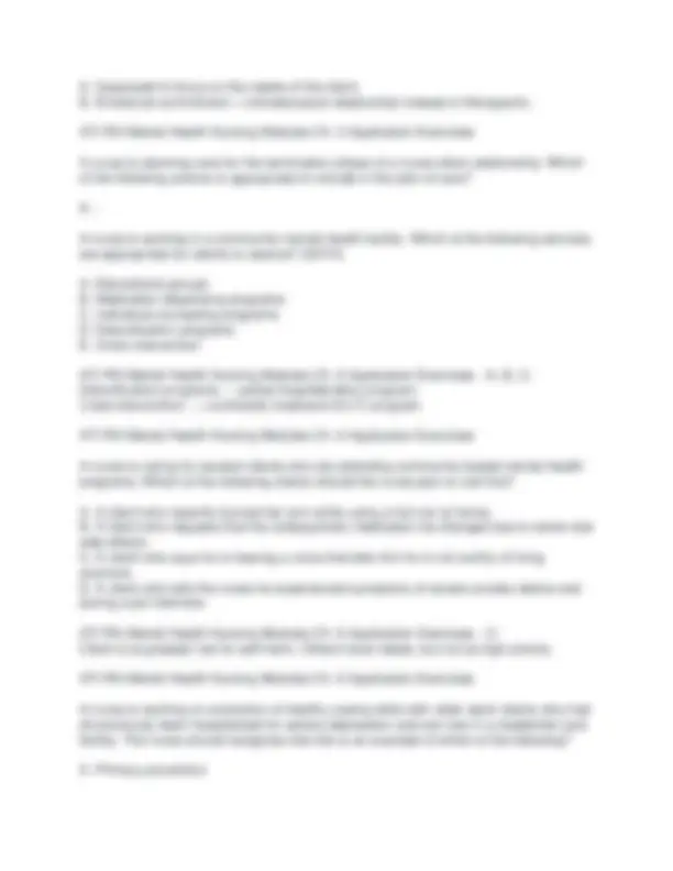 ATI RN MENTAL HEALTH ONLINE PRACTICE 2024-2025 A AND B WITH NGN 200 ...