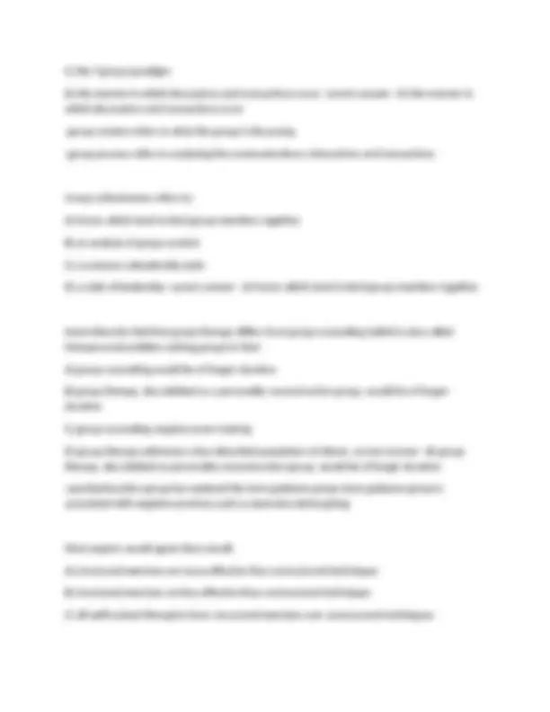 Developmental Psychology: Practice Questions and Answers | Exams ...
