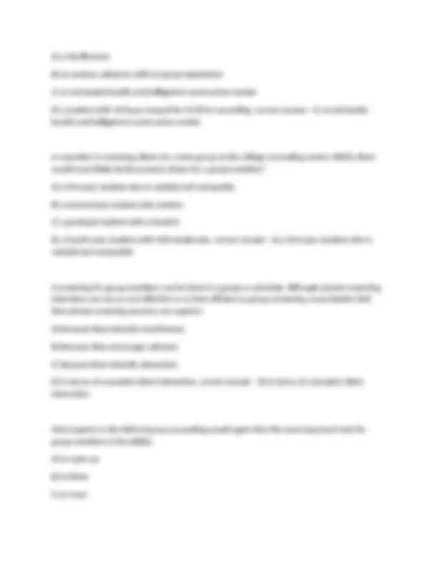 Developmental Psychology: Practice Questions and Answers | Exams ...